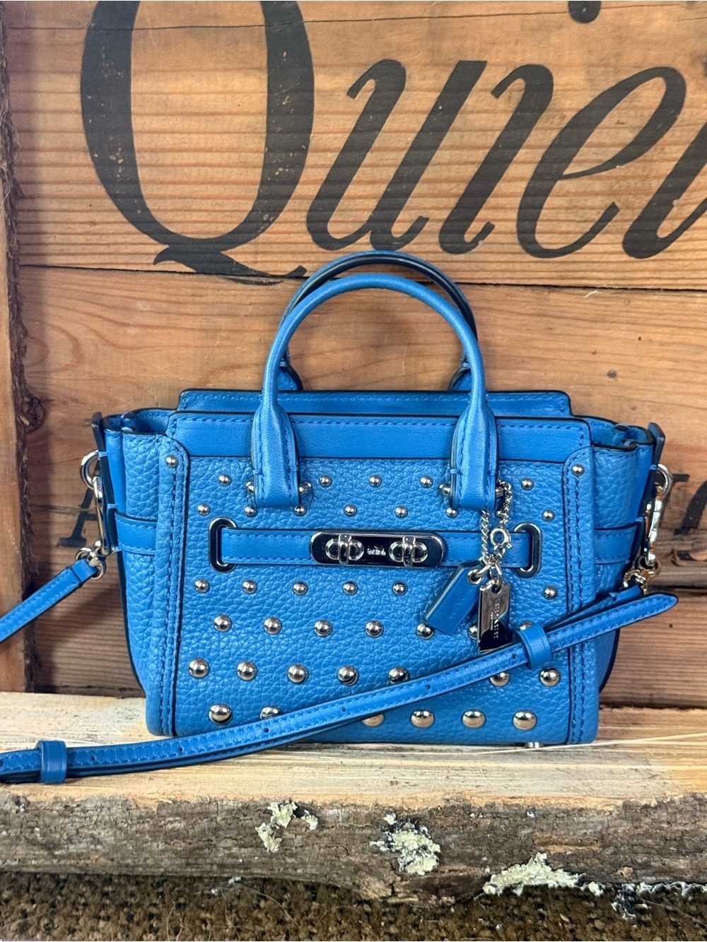 Coach Mini Swagger 15 Crossbody Bag